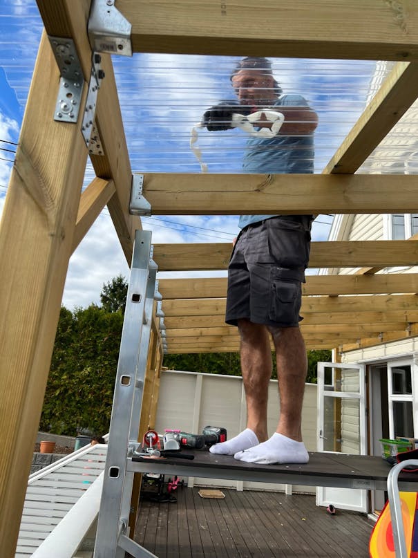 Overdækket terrasse Overdækket terrasse